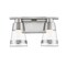 Z-Lite Ethos 2 Light Vanity, Brushed Nickel & Clear 1921-2V-BN-LED - alternate 2